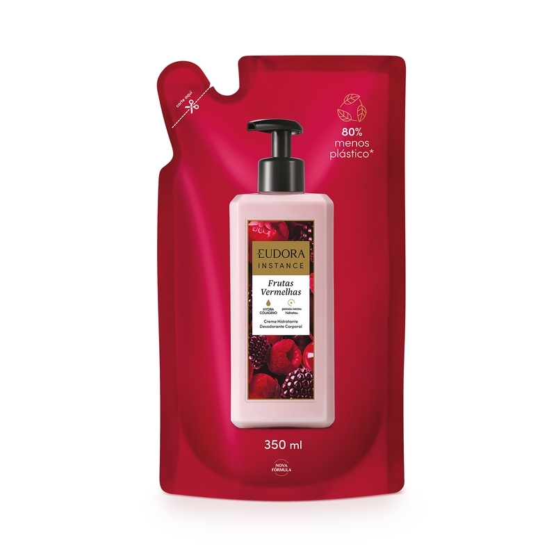 Refil Hidratante Corporal Instance Frutas Vermelhas 350ml