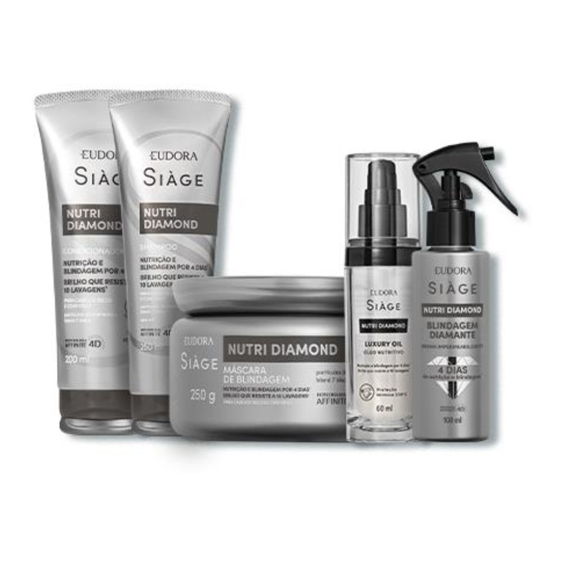 Combo Siàge Nutri Diamond (5 Itens)