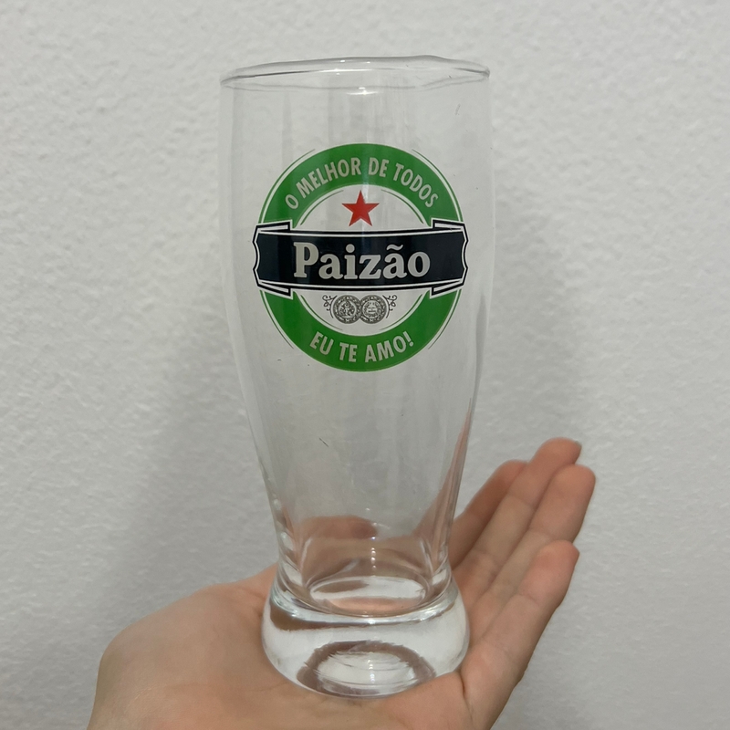 Copo de Vidro “Paizão” 340ml