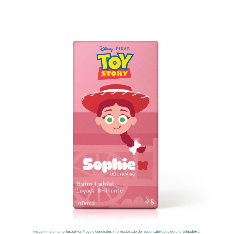 Balm Labial Sophie Laçada Brilhante 3g - foto 3