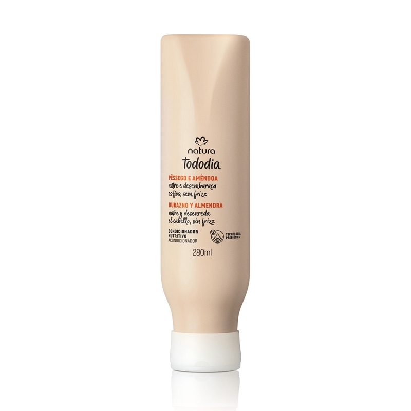 Condicionador Nutrição Pêssego e Amêndoa Tododia 280ml - 280 ml