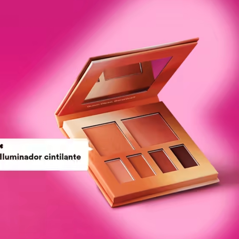 Paleta De Maquiagem Multifuncional Nudete 7g - foto 4