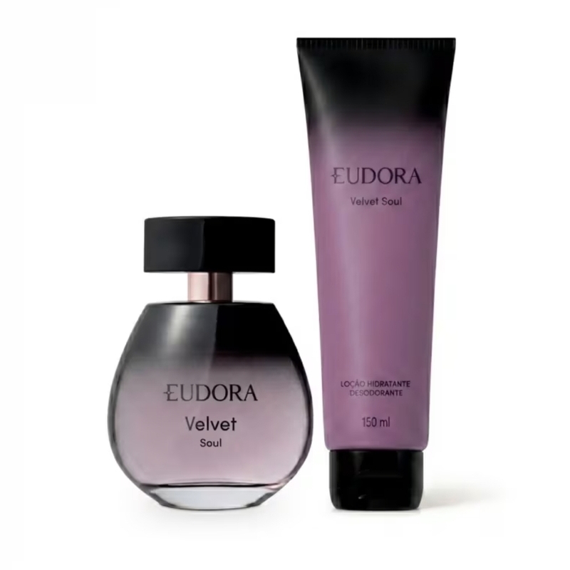 Combo Velvet Soul Hidratante +colônia 100ml