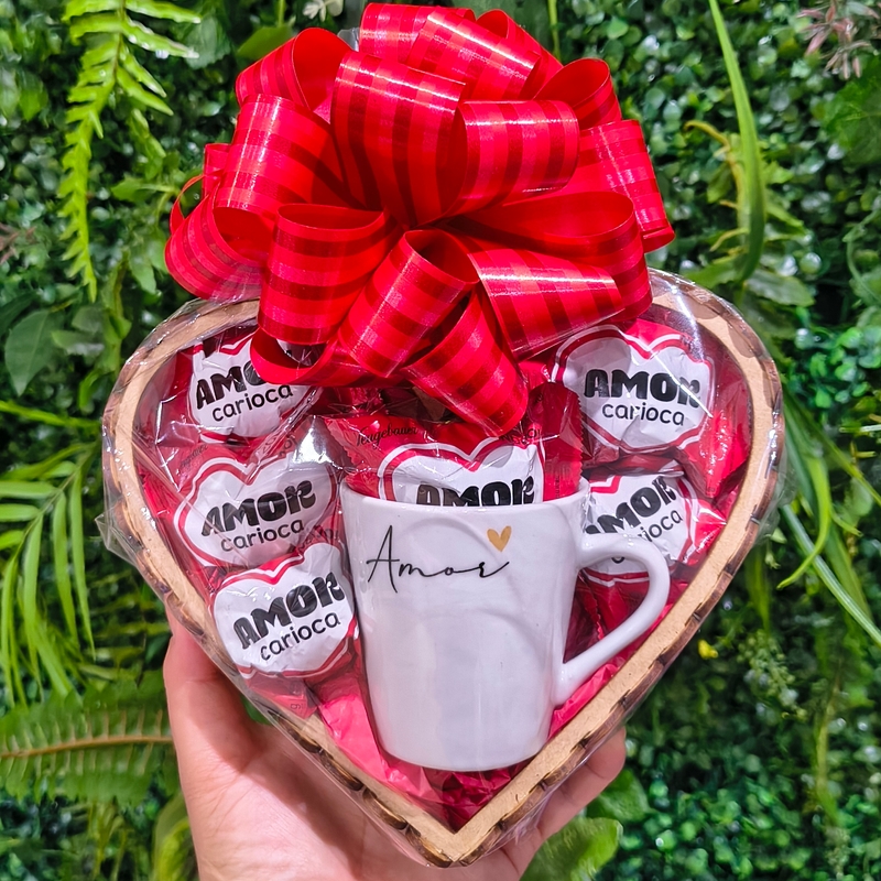 Coração Encantado De Amor Carioca