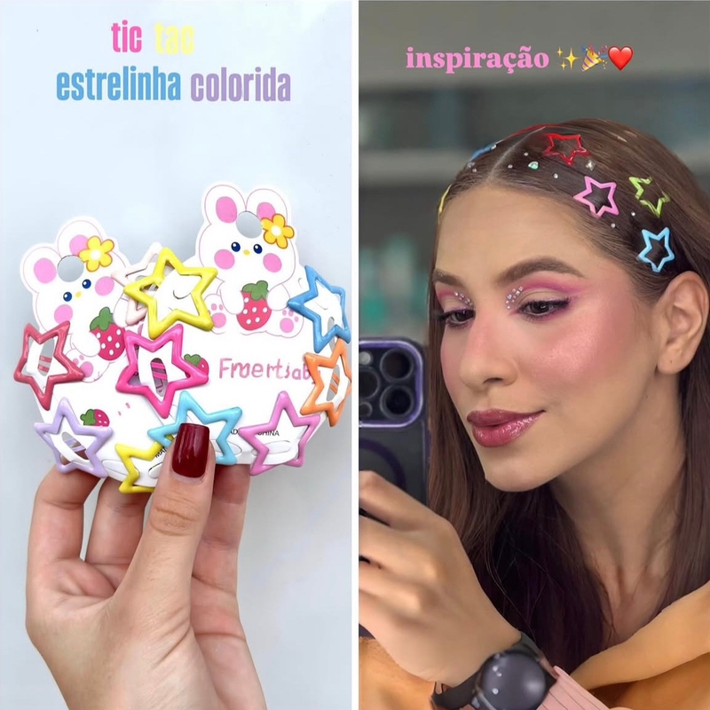 Presilha Tic Tac Estrela