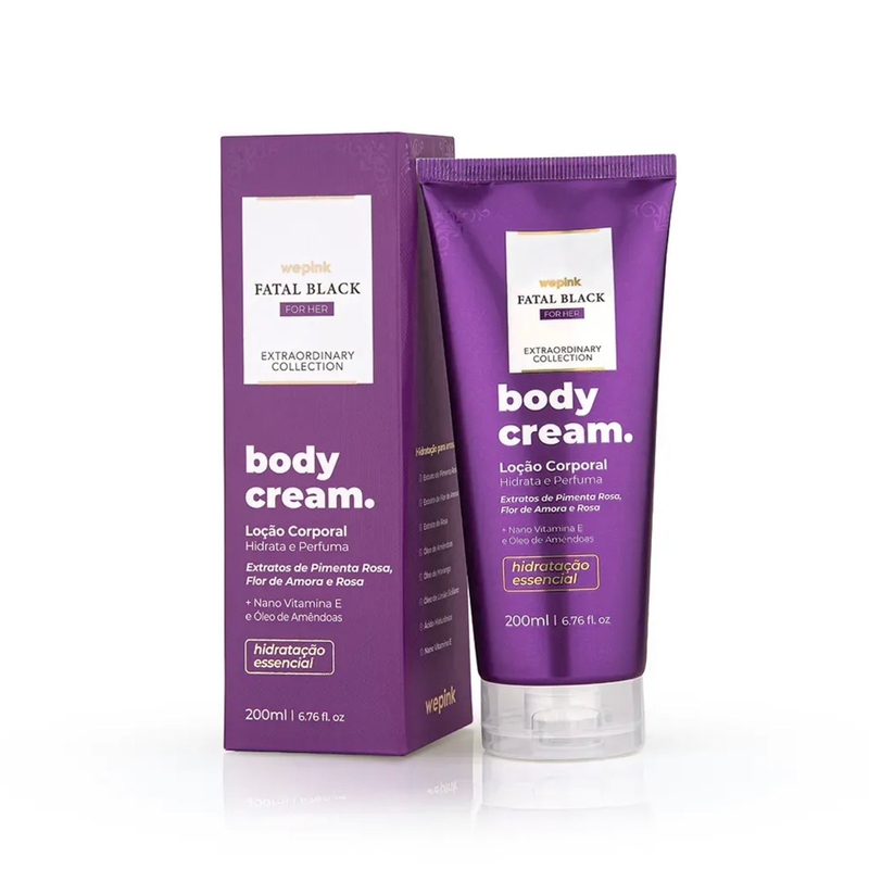 Hidratante Fatal Black For Her - 200ml
