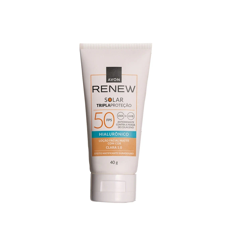 PROTETOR SOLAR RENEW FPS 50 COR CLARA 40G