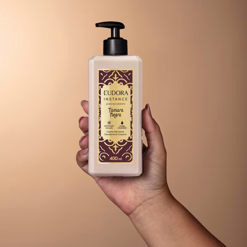 Creme Hidratante Corporal Instance Tâmara Negra 400ml - foto 5