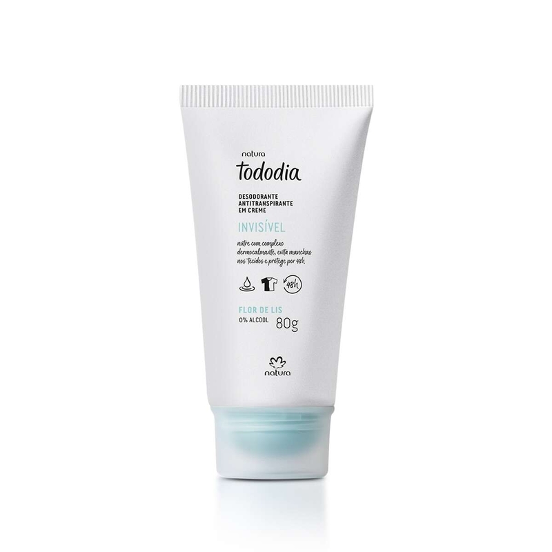 Desodorante Antitranspirante em Creme TodoDia Flor de Lis 80g