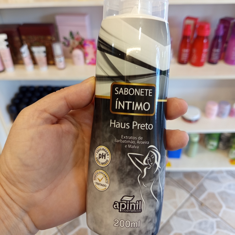 Sabonete Íntimo Apinil Halls Preto