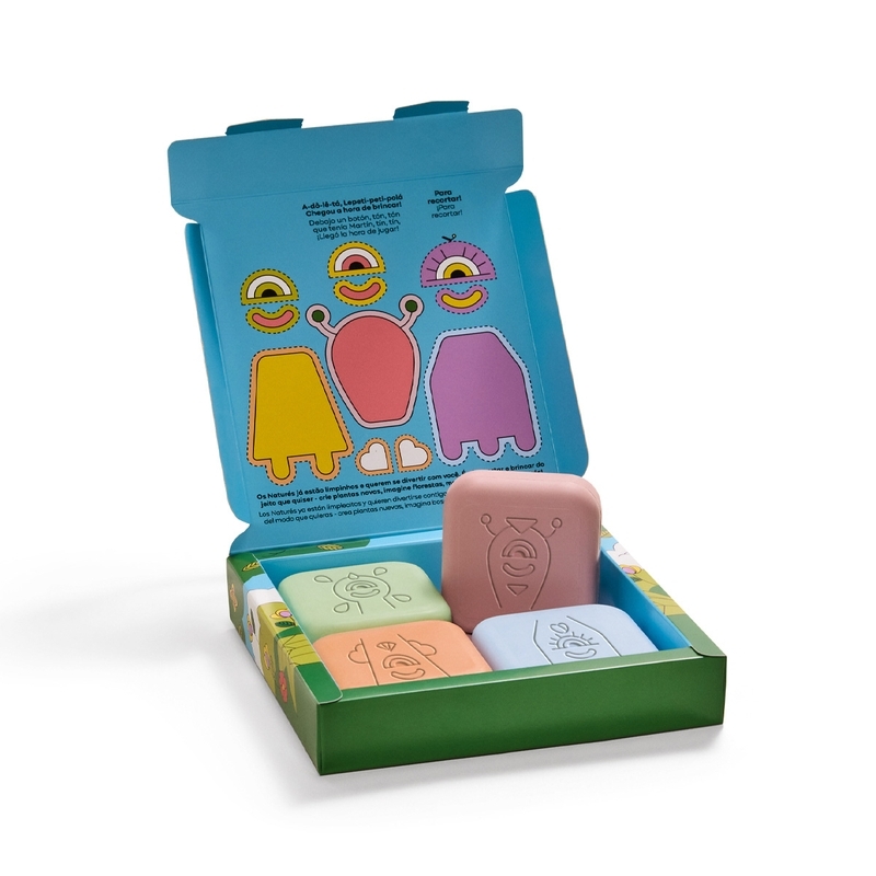 NATURE SAB BAR INFANTIL 4X90G - 4 un de 90 g