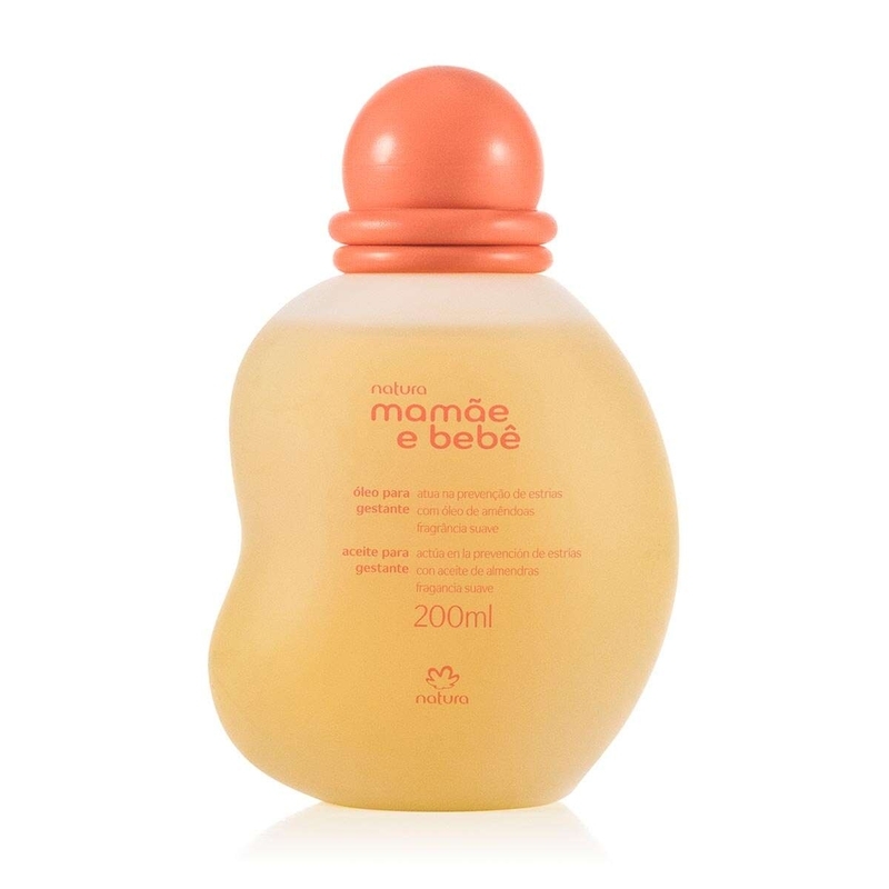 Óleo Para Gestante de Massagem Mamãe e Bebê 200 ml