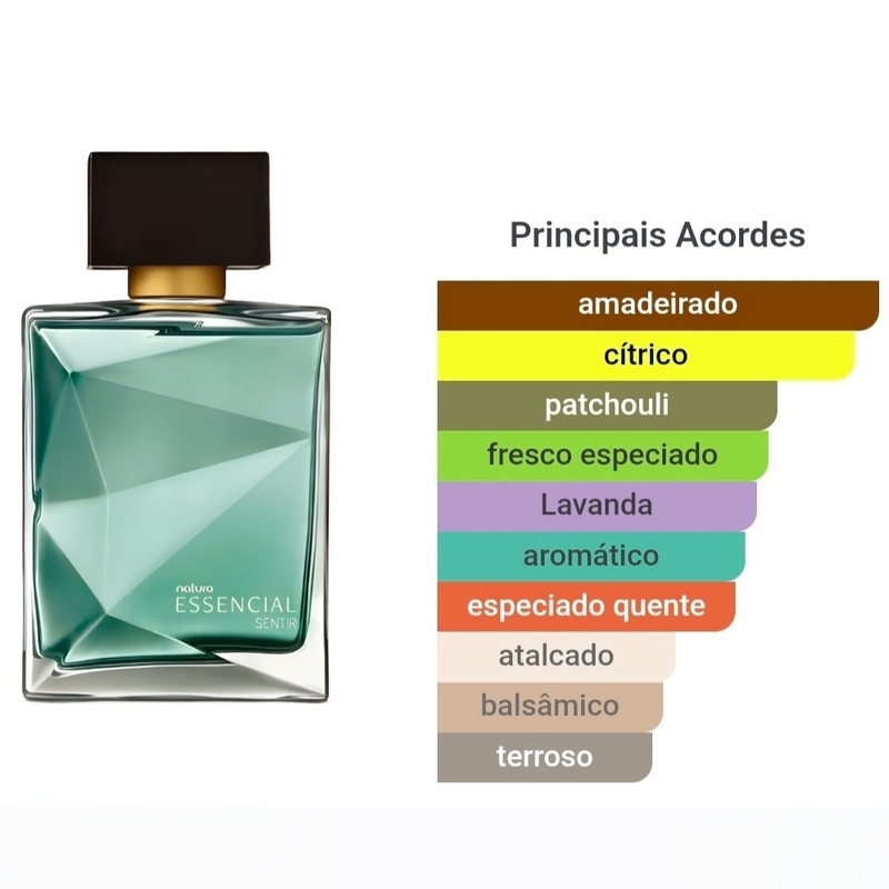 ESSENCIAL DEO PARFUM SENTIR MASCULINO