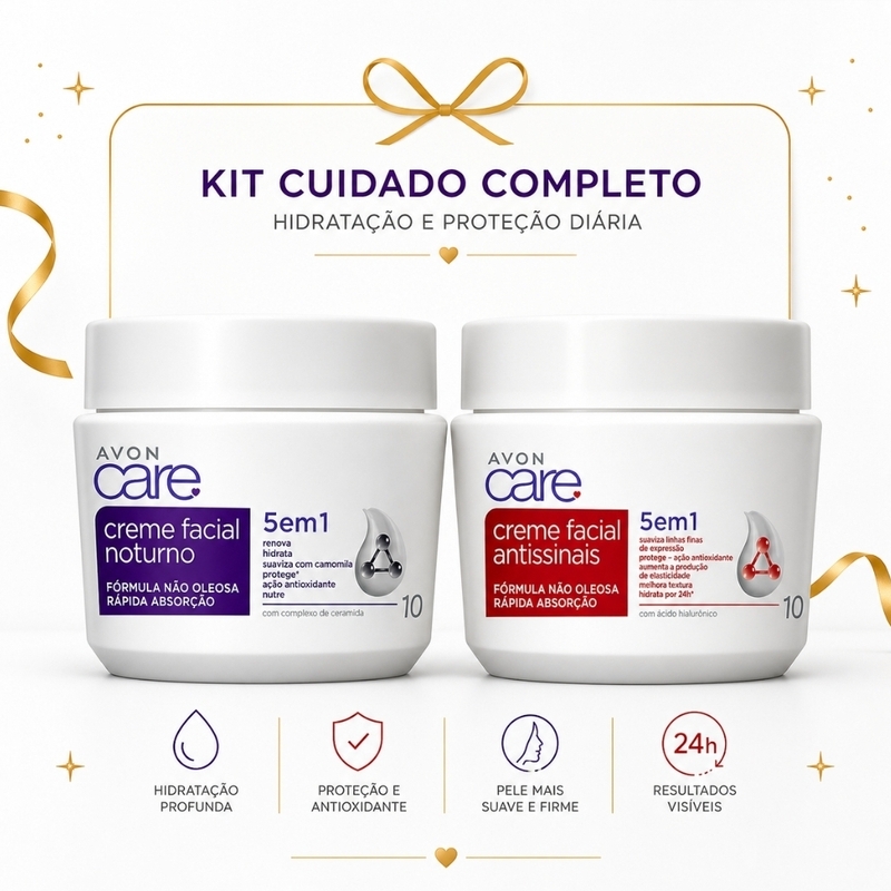 Kit Presente Mães Facial Cuidado Completo