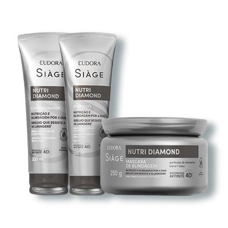 Combo Siage Nutri Diamond (3 Itens)