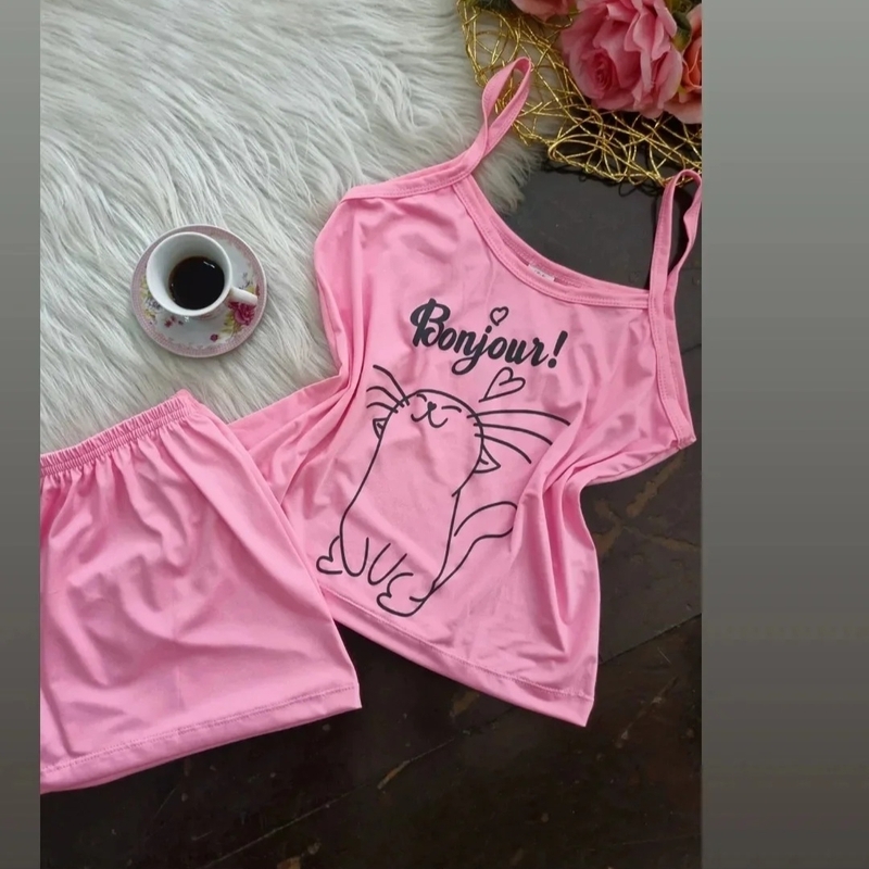 Pijama Alcinha Suede G