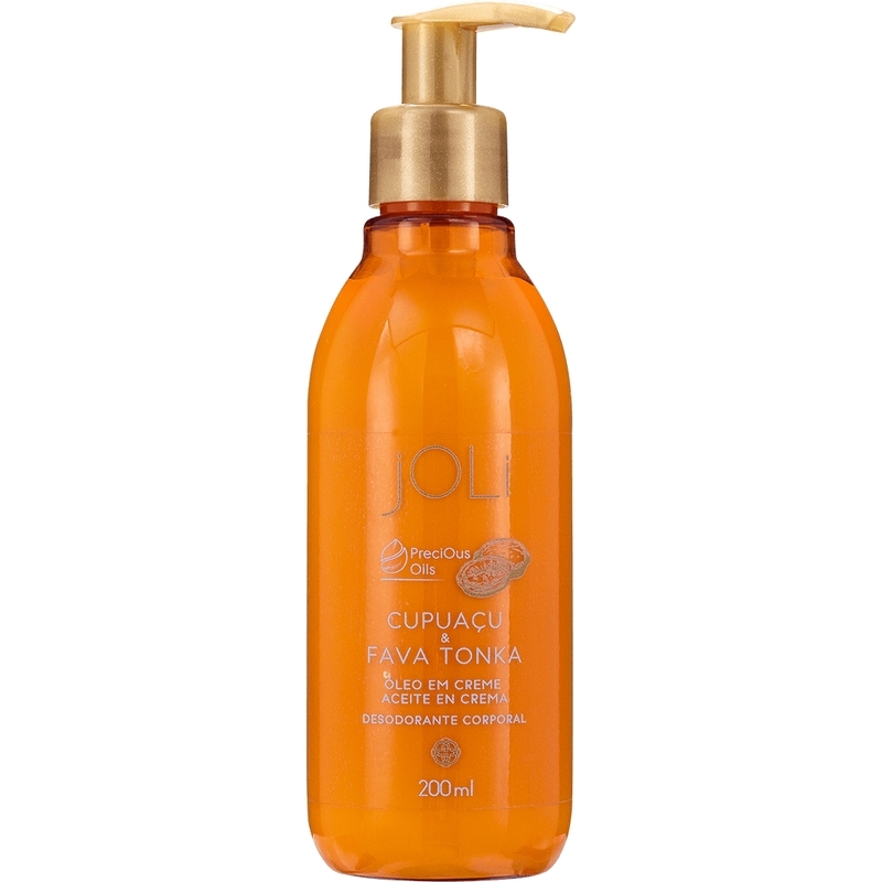 Óleo em Creme Joli Cupuaçu e Fava Tonka 200ml - Oferta Válida Apenas No Pix