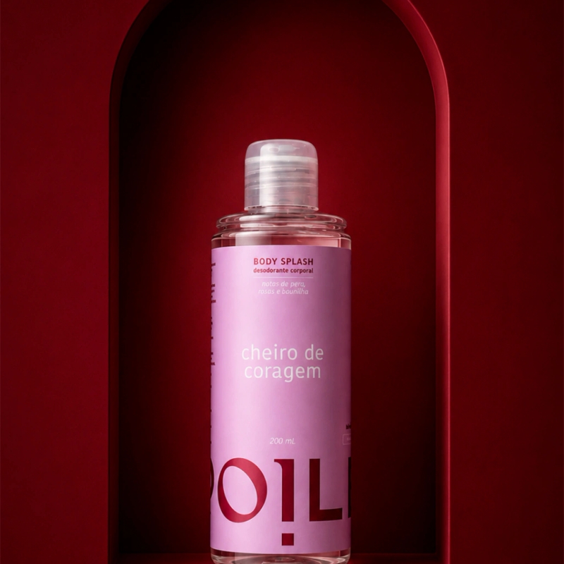Refil Body Splash Cheiro de Coragem 200ml