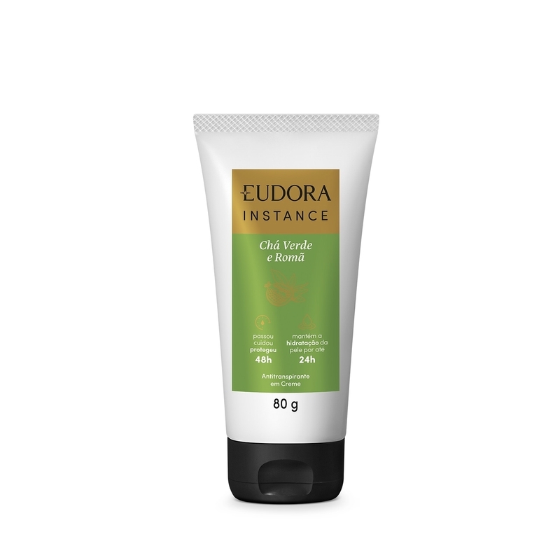 Desodorante Antitranspirante Creme Instance Chá Verde e Romã 80g