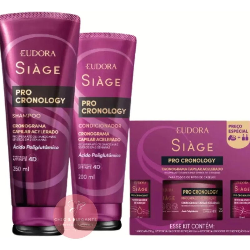 Combo Pro Cronology Acelerado - 3 Itens