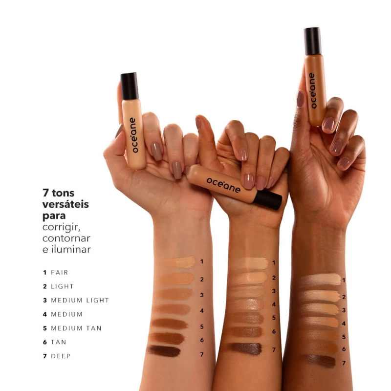 Corretivo Líquido Médio – Concealer Medium Light Océane Edition 15g - foto 3