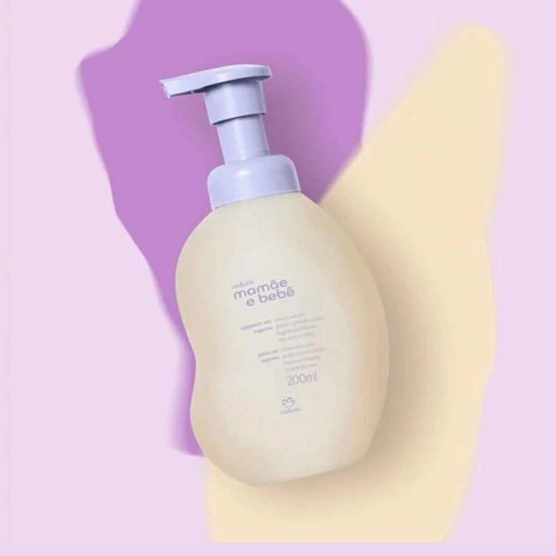 Sabonete em Espuma Relaxante Mamãe e Bebê 200ml - foto 2