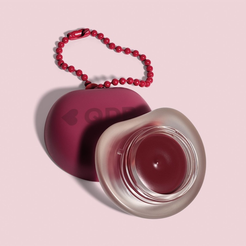 Batom E Blush Multifuncional Roxo Amora Fuji Mochi Blur 3,5g