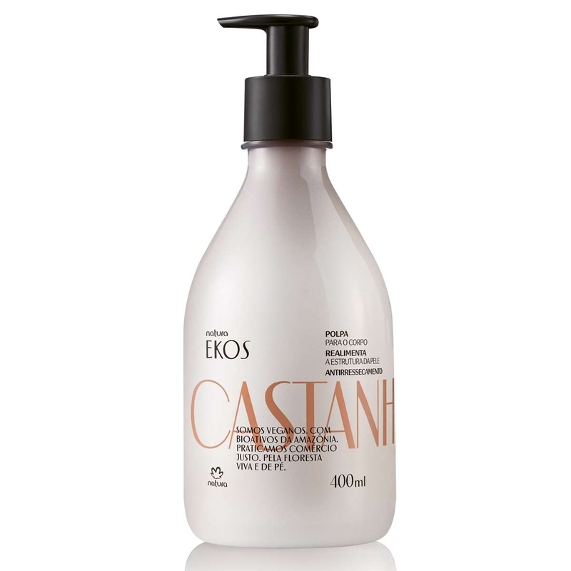 Polpa Hidratante Corporal Ekos Castanha 400ml