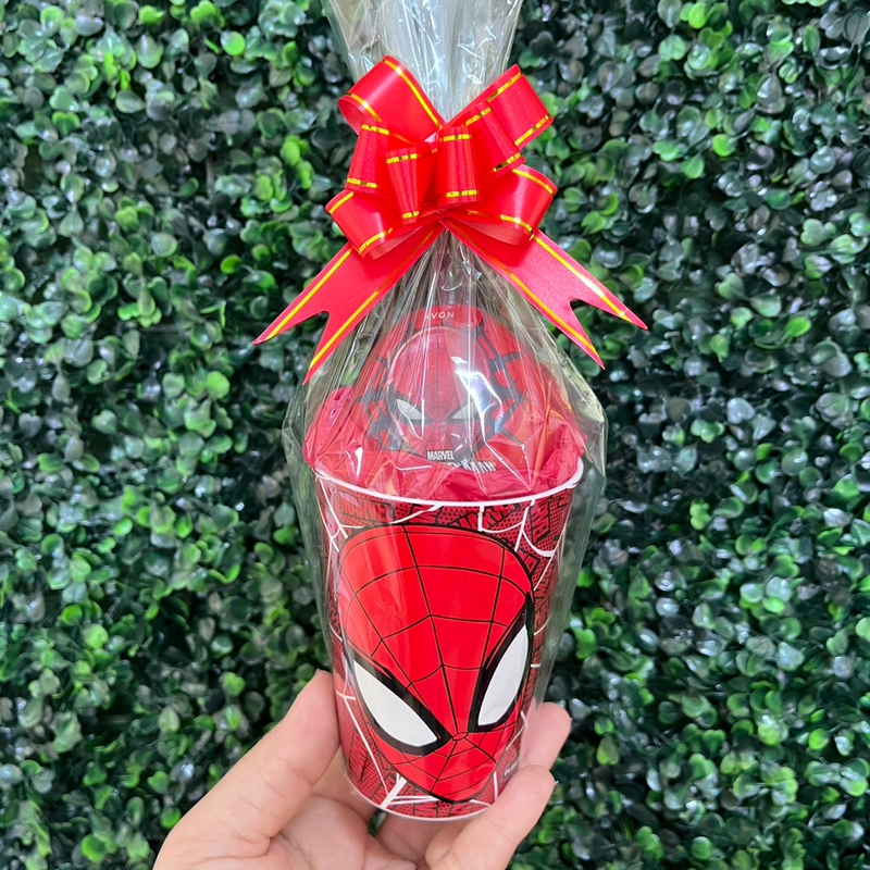 Presente Spider Men Avon (Colônia 70ml + Copo)