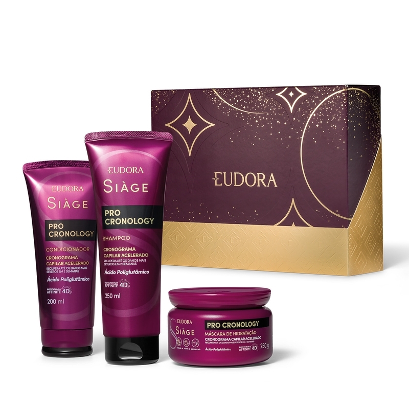 Kit Presente Siàge Pro Cronology Eudora (3 itens)