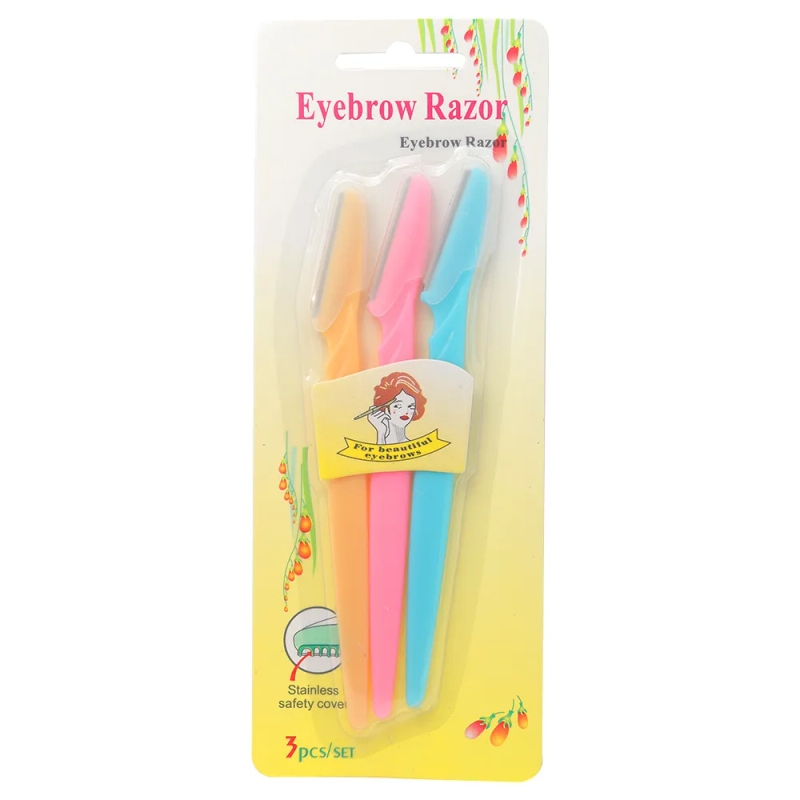 Kit de navalha para sobrancelhas