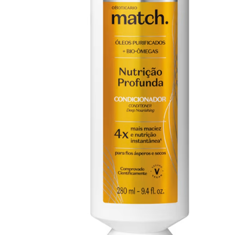 Condicionador Match Nutrição 280ml - foto 3