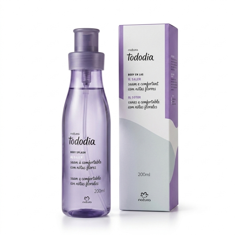 BODY SPLASH NATURA TODODIA ALGODAO 200ML