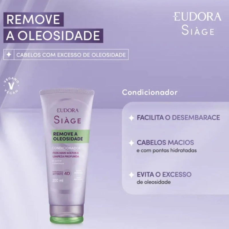 Condicionador Siàge Remove A Oleosidade 200Ml - foto 2