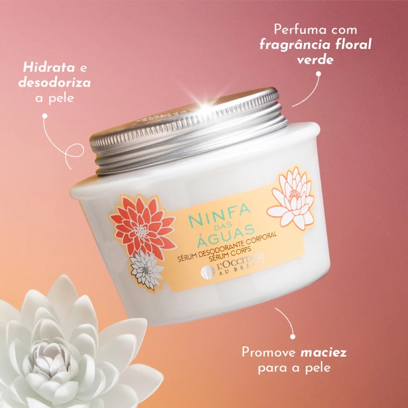 Sérum Desodorante Corporal Ninfa das Águas 200ml - foto 3