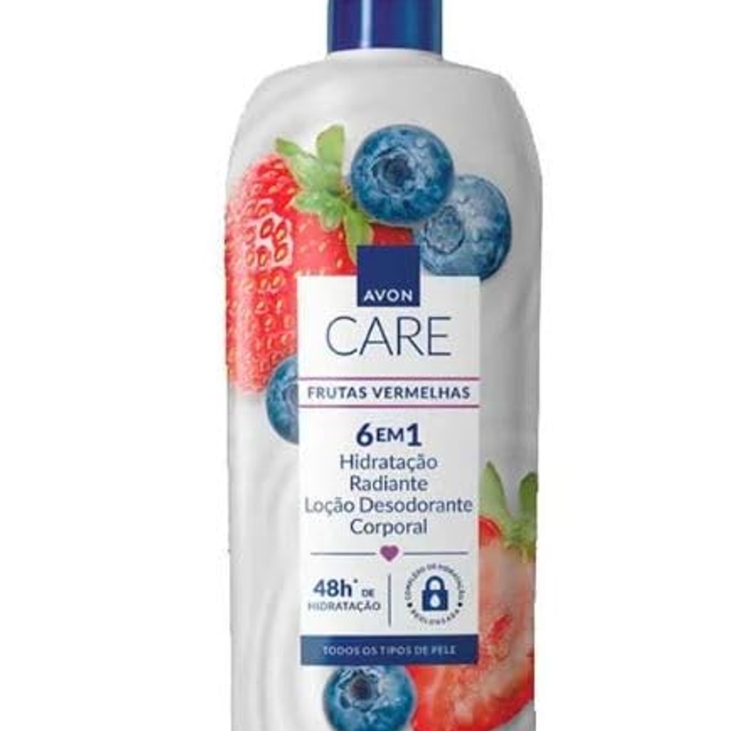 Avon Care Desodorante Hidratante Corporal Frutas Vermelhas 700ml - 700 ml