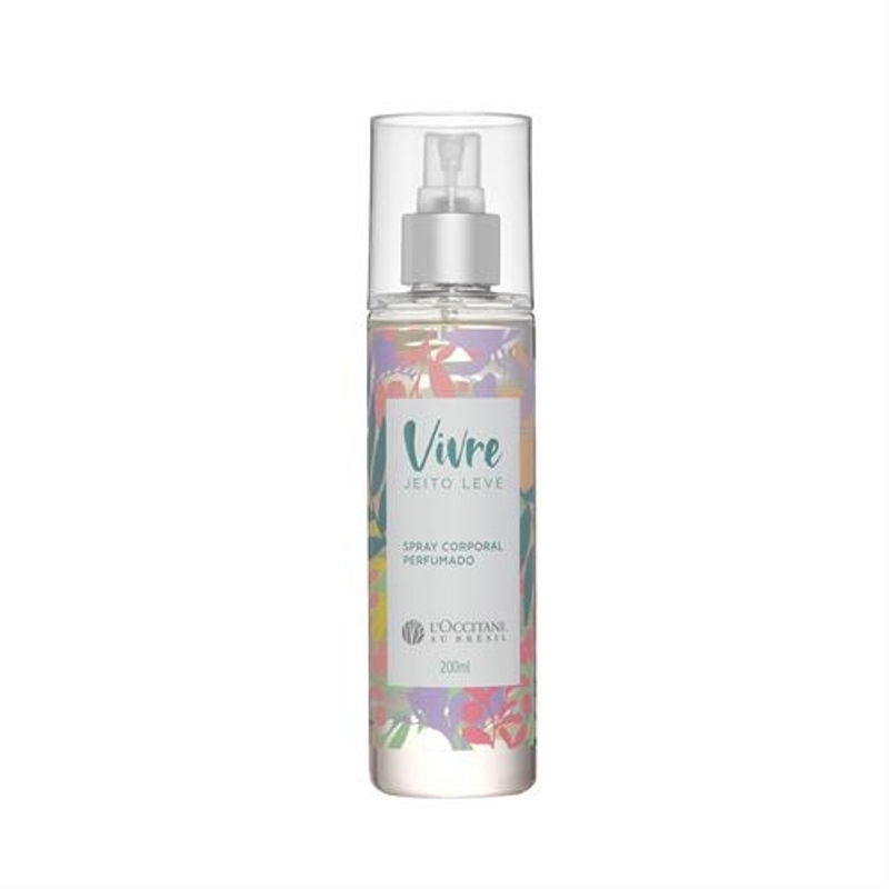 Spray Corporal Perfumado Jeito Leve Vivre 200ml