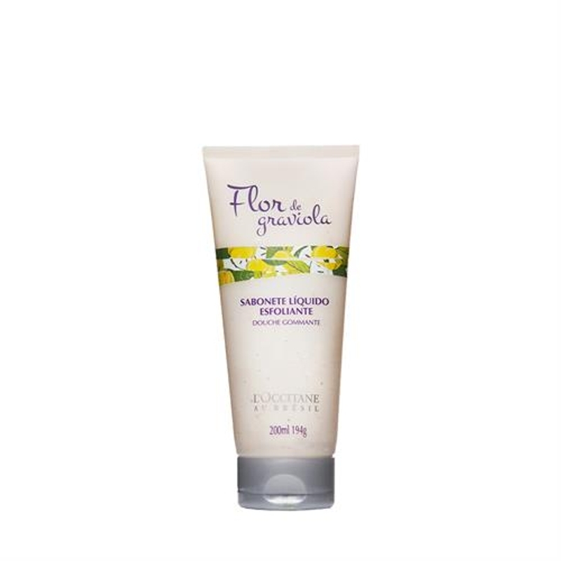 Sabonete Líquido Esfoliante Flor de Graviola 200ml