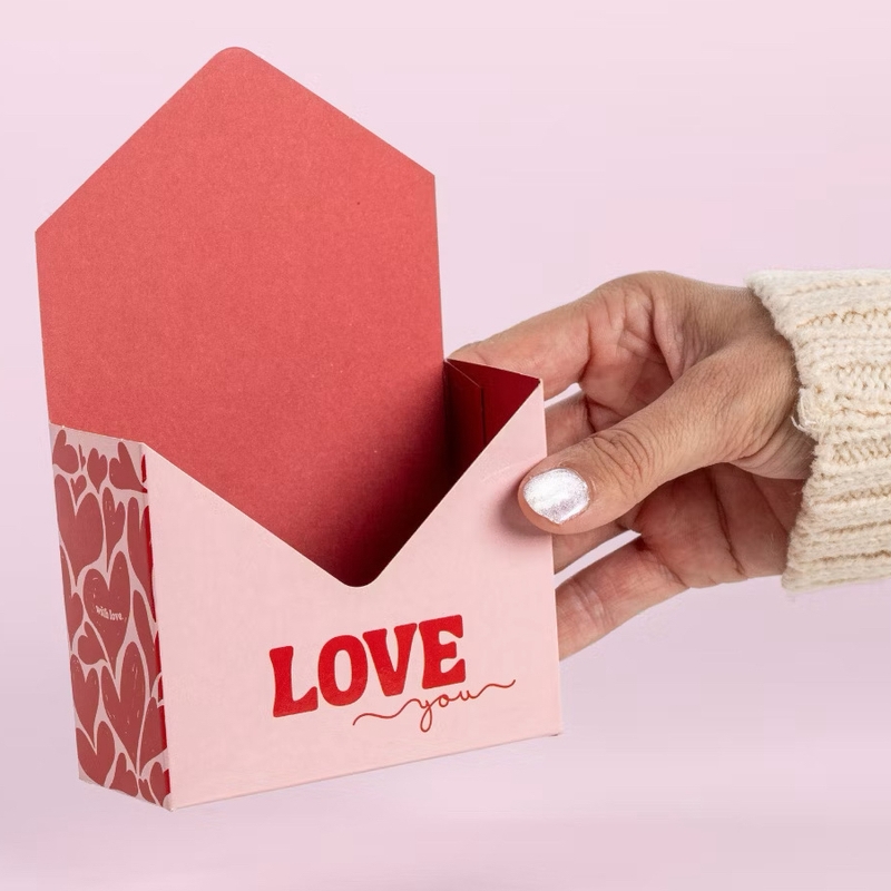 Mini Caixa Envelope Love