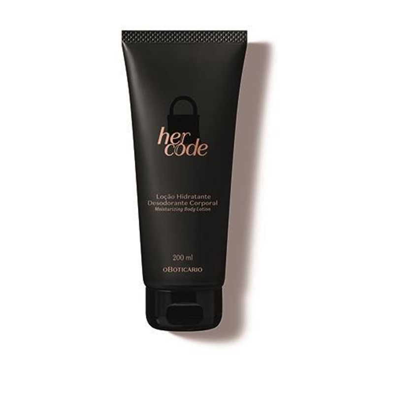 Her Code Loção Desodorante Hidratante Corporal 200Ml