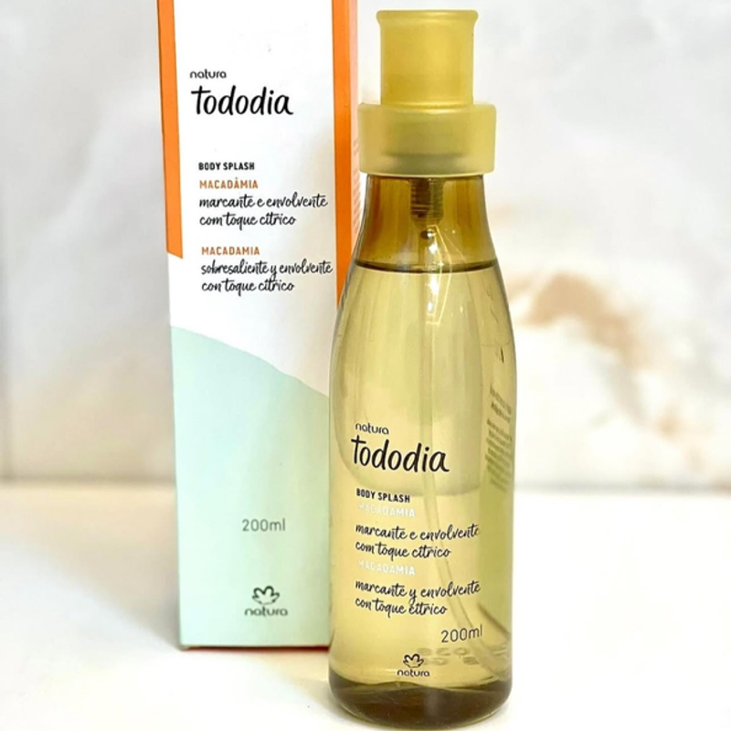 Body splash desodorante colônia macadâmia - 200 ml