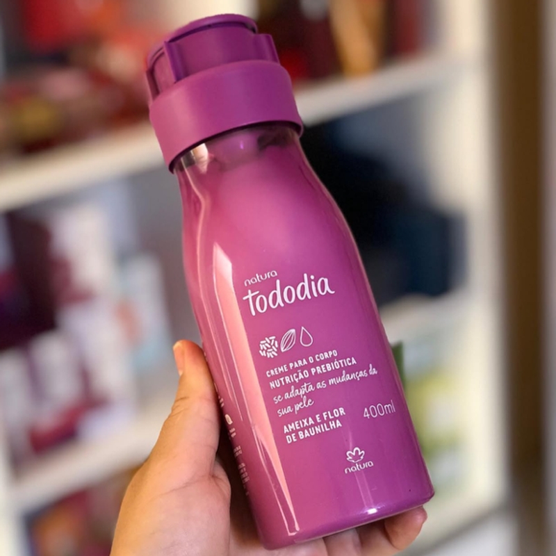 Creme desodorante nutritivo para o corpo ameixa e flor de baunilha - 400 ml