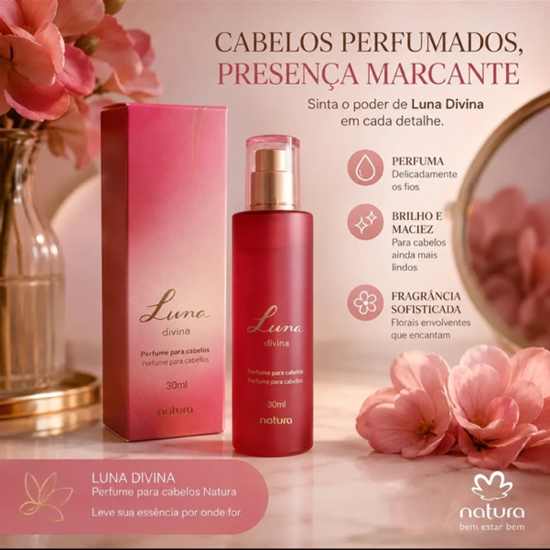 LUNA PERFUME PARA CABELOS LUNA DIVINA