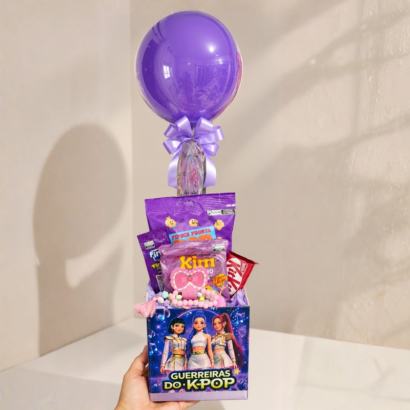 PRESENTE INFANTIL CACHEPO MENINA GUERREIRAS DO K-POP
