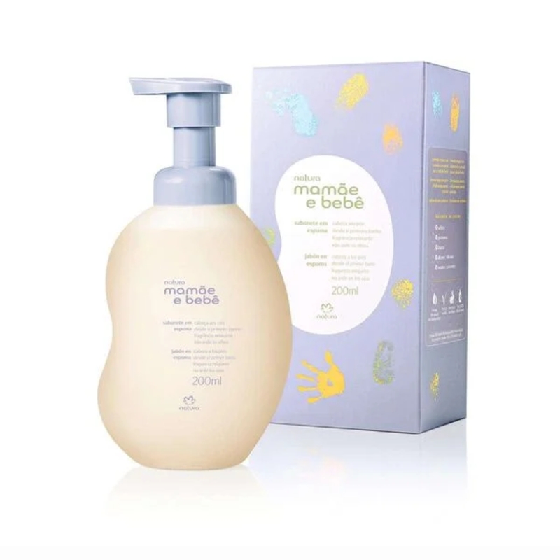 Sabonete em Espuma Relaxante Mamãe e Bebê 200ml - foto 3