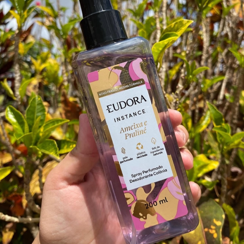 Eudora Instance Ameixa e Praliné - Body Splash Desodorante Colônia 200ml