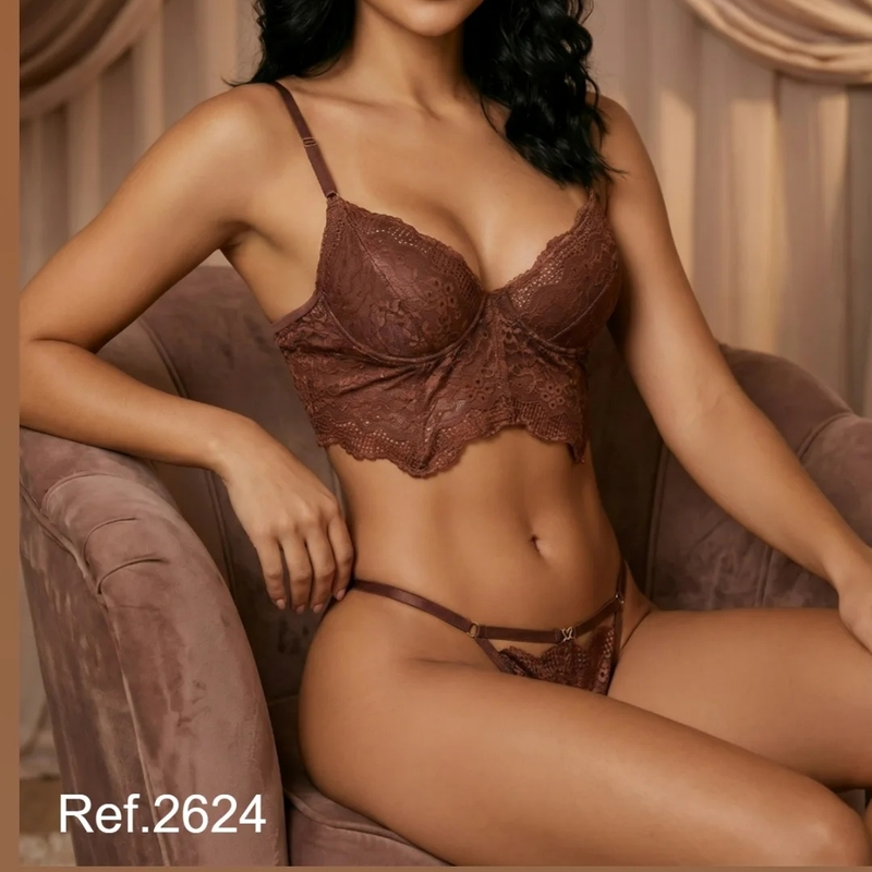 Conjunto Camila Cafe G