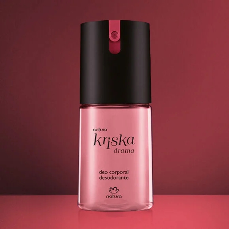 DESODORANTE EM SPRAY NATURA DEO CORPORAL FEMININO KRISKA DRAMA 100ML - foto 4