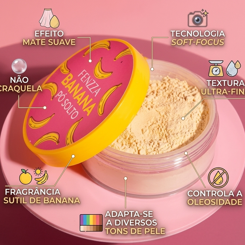 Pó Solto de Banana - 15g - foto 2