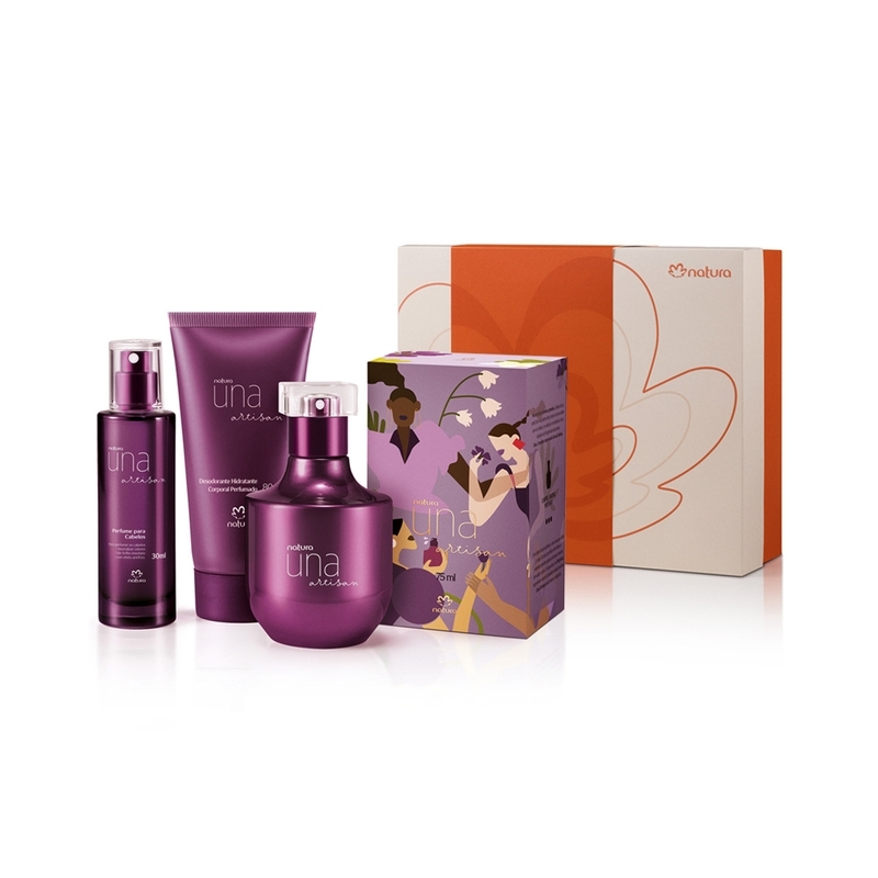 Presente Natura Una Artisan – Edição Especial Perfumação Completa